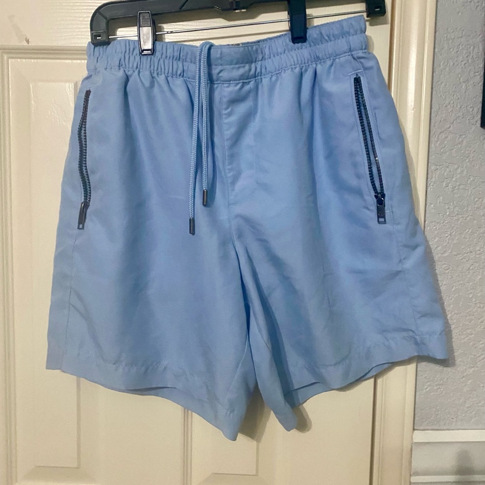 Ted Baker Men's Light Blue swim shorts size M